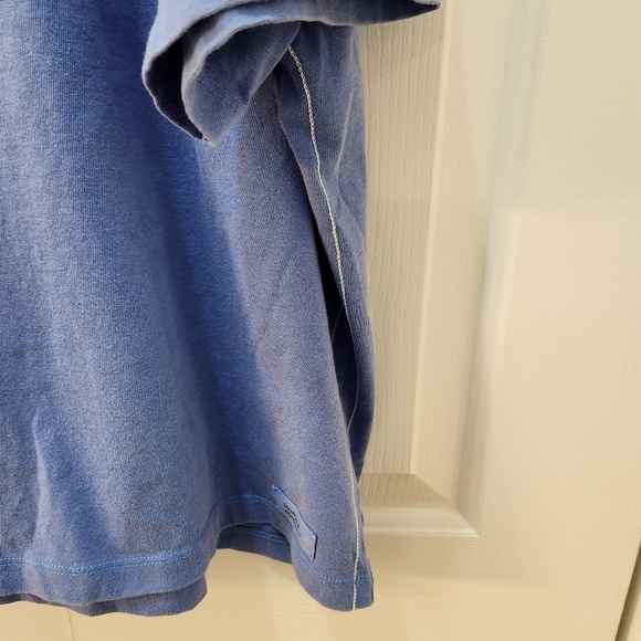 Life is Good Women's XXL Cropped Crusher T Shirt " Optimist " Blue - Picture 5 of 9